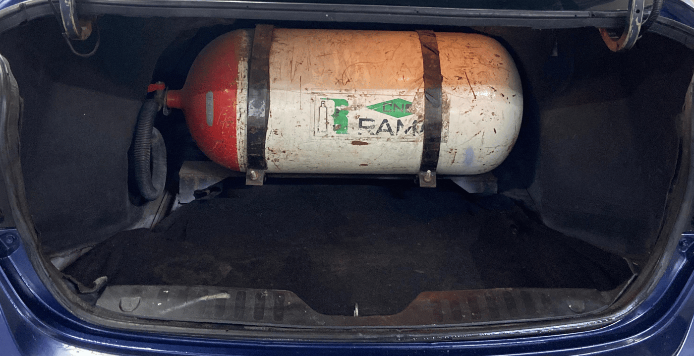 2019 Maruti Ciaz SIGMA 1.5 SHVS MT  PETROL, CNG, Manual, 1,07,663 km, Boot Inside