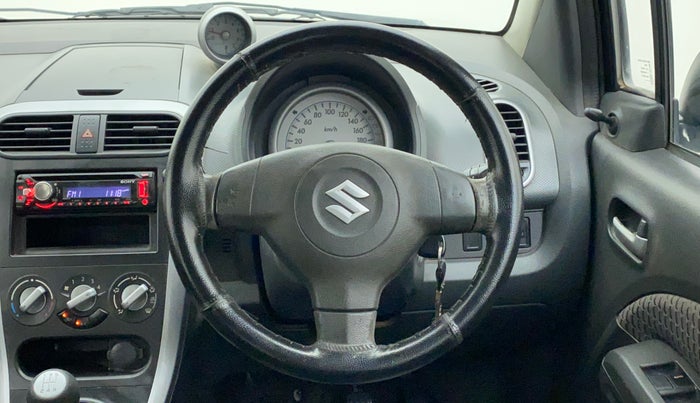 2014 Maruti Ritz VXI, Petrol, Manual, 62,031 km, Steering Wheel Close Up