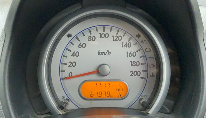 2014 Maruti Ritz VXI, Petrol, Manual, 62,031 km, Odometer Image