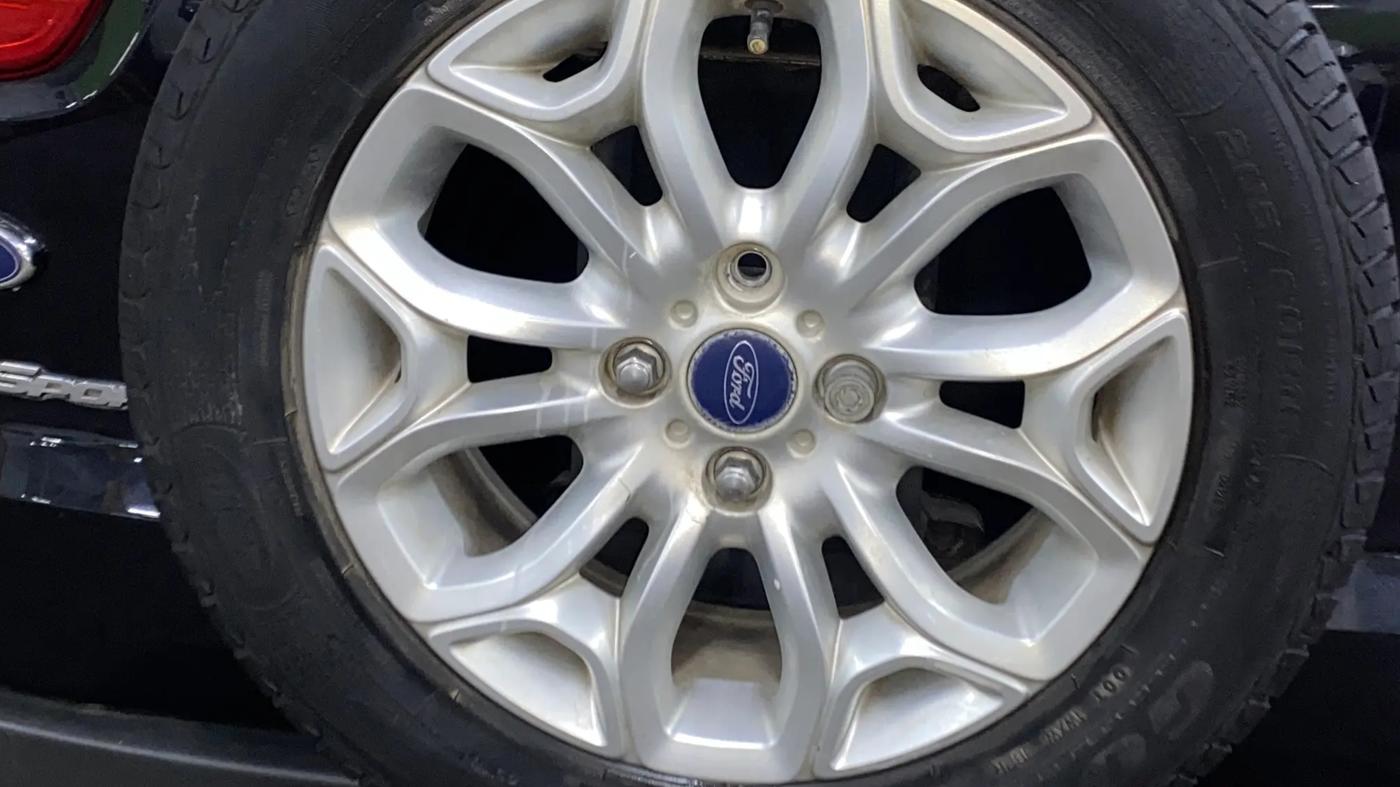 2014 Ford Ecosport TITANIUM 1.5L PETROL AT, Petrol, Automatic, 74,800 km, Spare Tyre