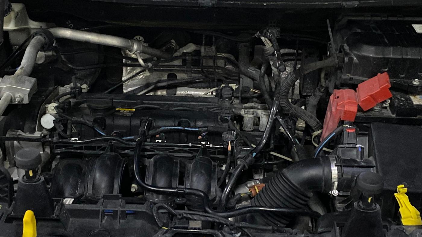 2014 Ford Ecosport TITANIUM 1.5L PETROL AT, Petrol, Automatic, 74,800 km, Engine View