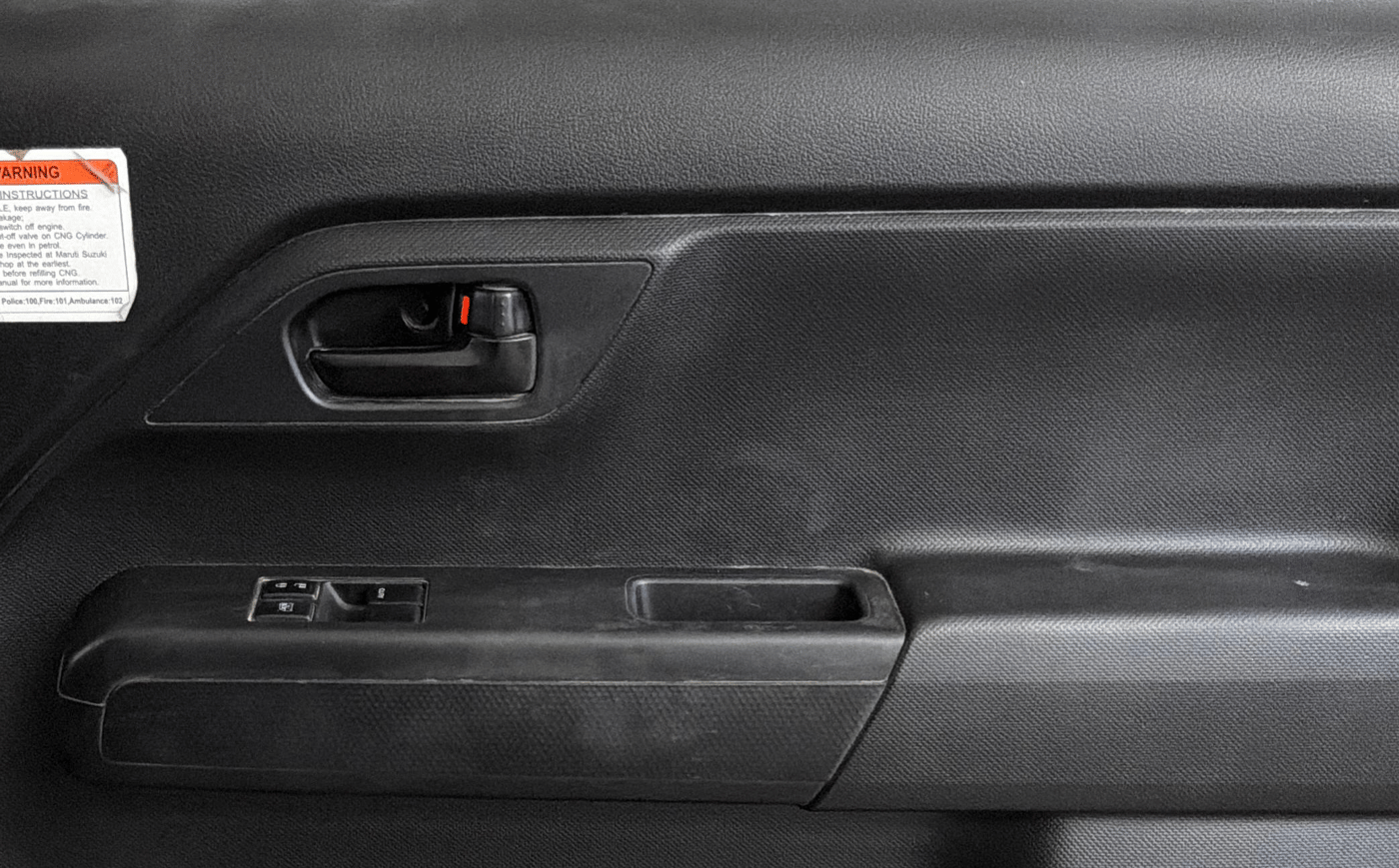 2021 Maruti New Wagon-R LXI CNG 1.0, CNG, Manual, 1,17,630 km, Driver Side Door Panels Control