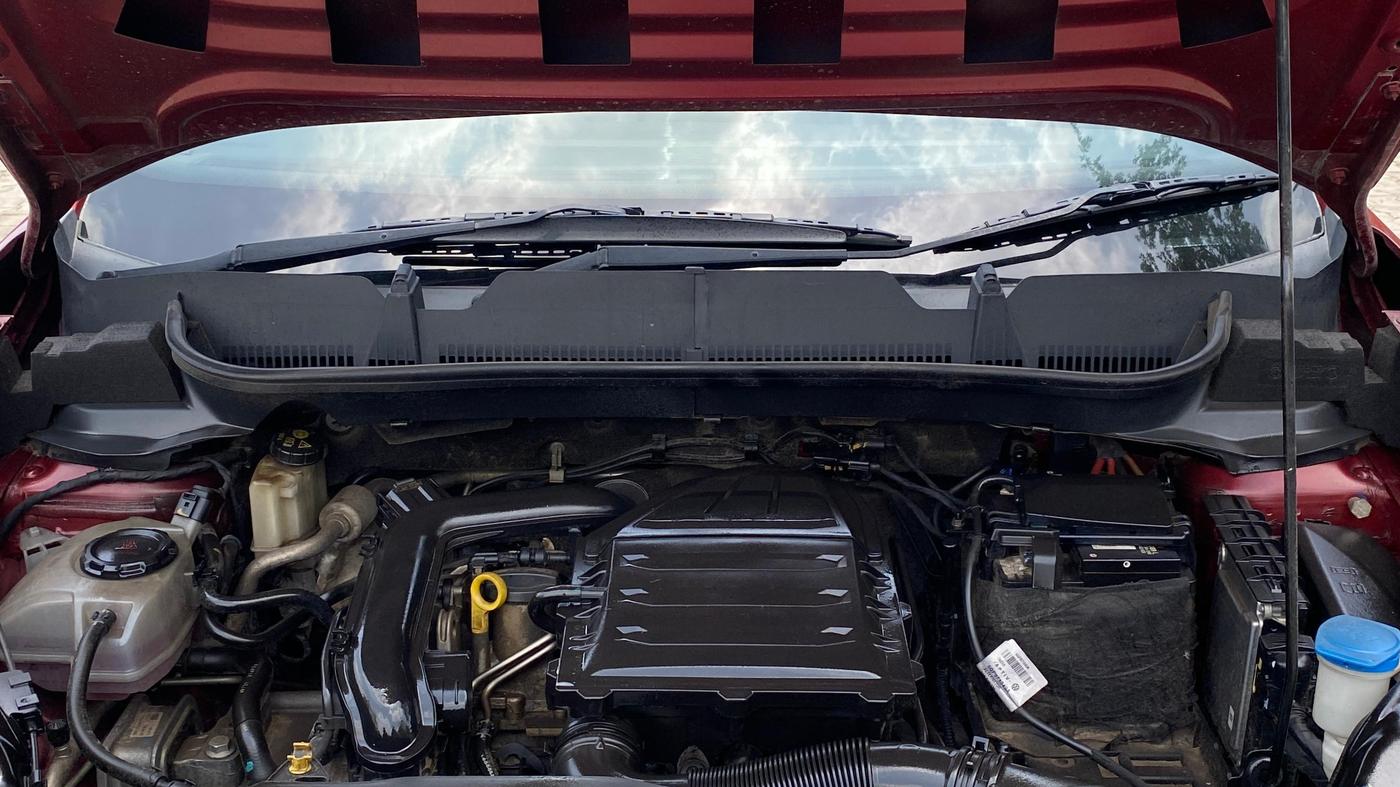 2022 Volkswagen TAIGUN HIGHLINE 1.0 TSI AT, Petrol, Automatic, 51,651 km, Engine View