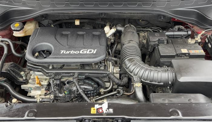 2023 KIA SONET HTX 1.0 DCT, Petrol, Automatic, 59,238 km, Engine View