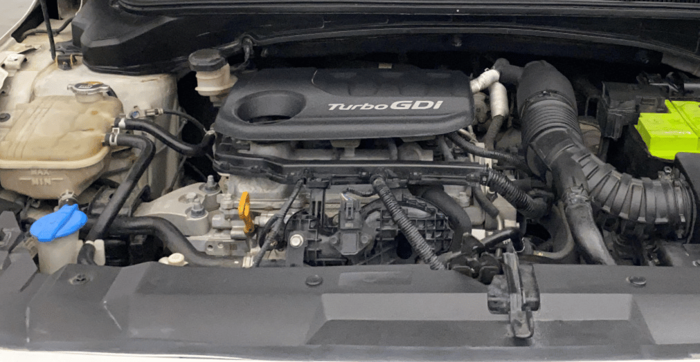 2021 Hyundai NEW I20 SPORTZ 1.0T GDI IMT, Petrol, Manual, 1,14,373 km, Engine View - Right