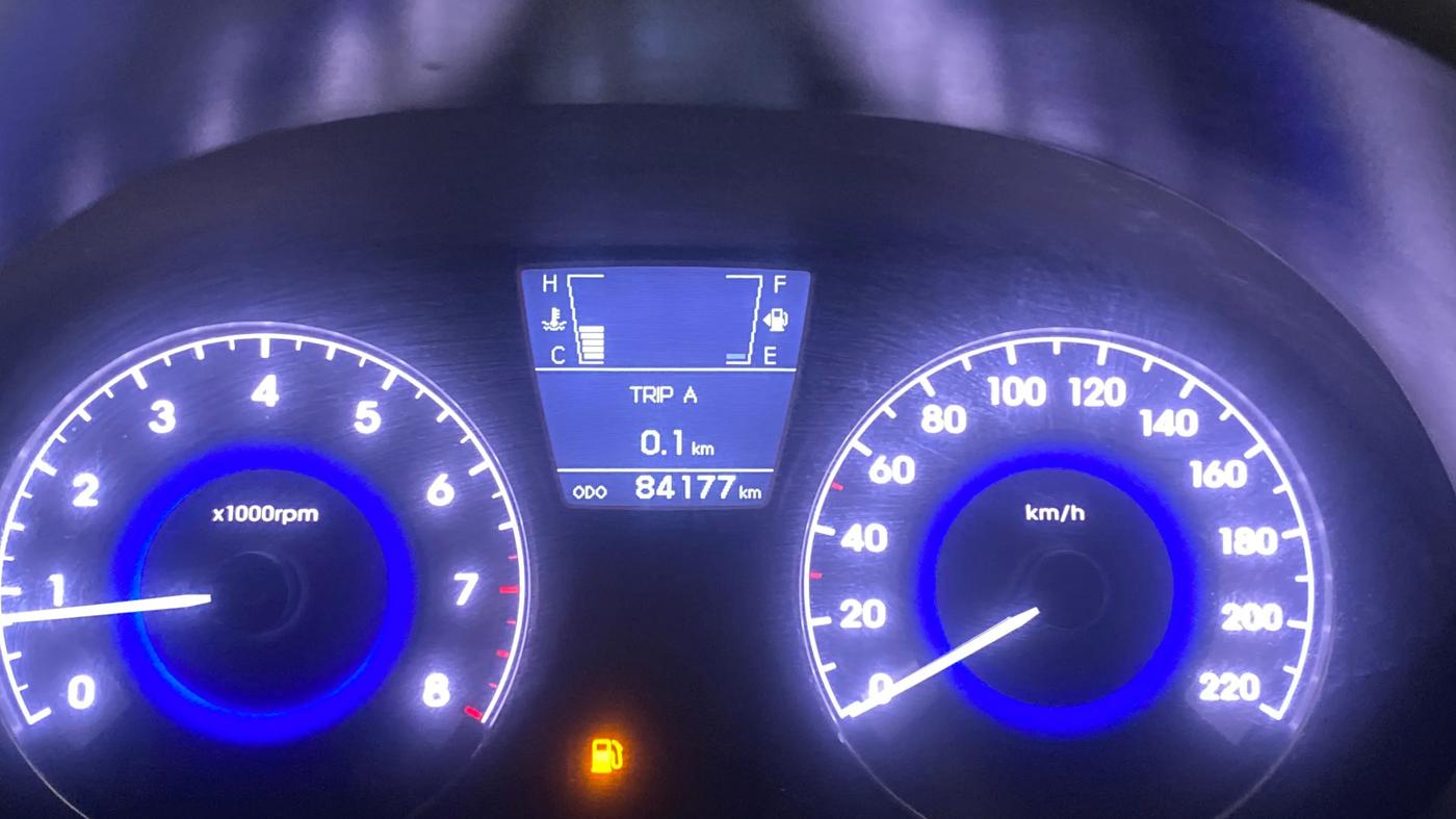 2013 Hyundai Verna FLUIDIC 1.6 VTVT SX, Petrol, Manual, 84,235 km, Odometer Image