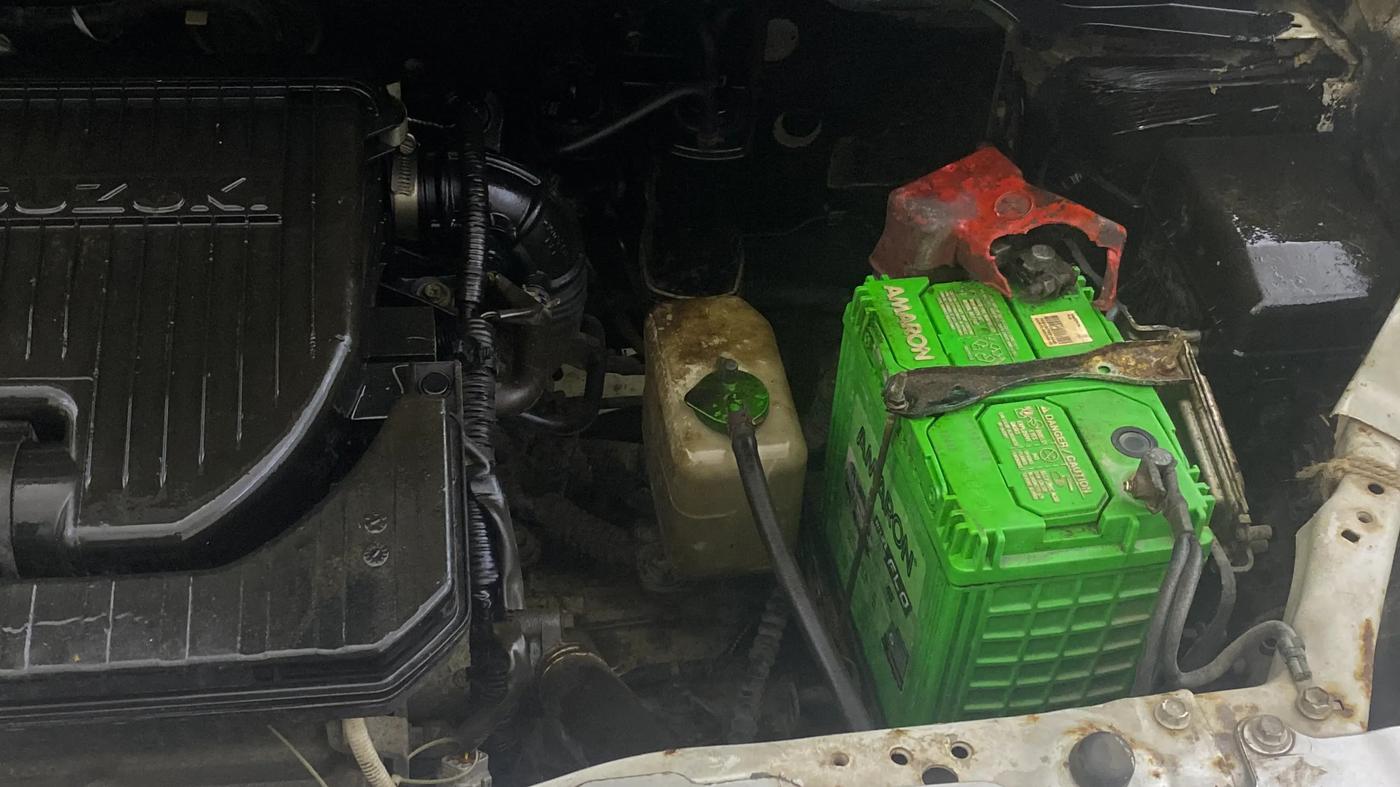 2013 Maruti Ritz VXI, Petrol, Manual, 41,367 km, Engine View - Left