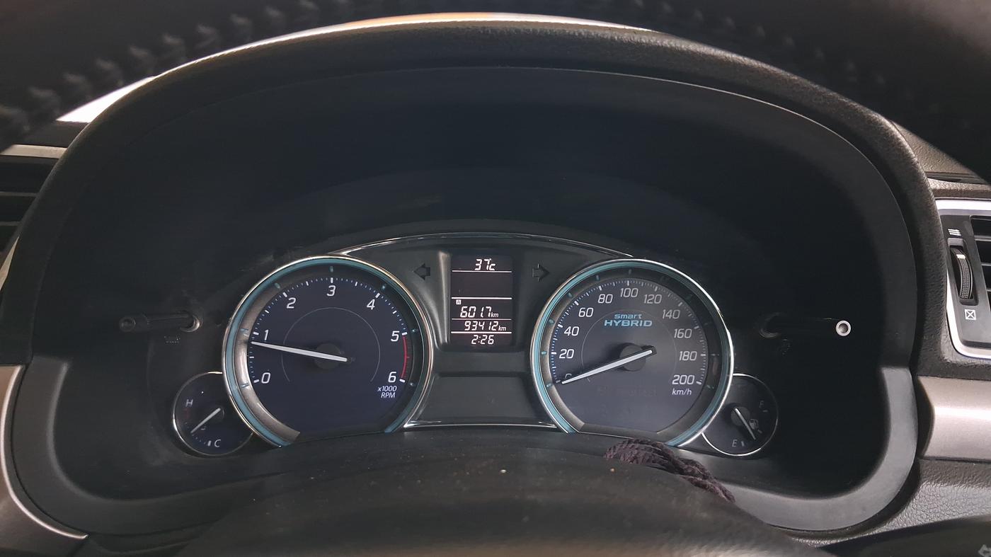 2017 Maruti Ciaz ZDI+ SHVS RS, Diesel, Manual, 93,401 km, Odometer Image