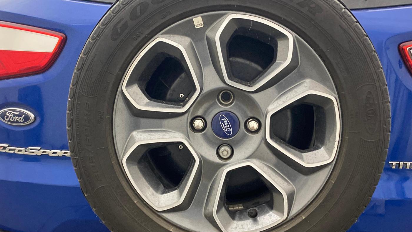2021 Ford Ecosport TITANIUM 1.5L PETROL AT, Petrol, Automatic, 1,10,045 km, Spare Tyre