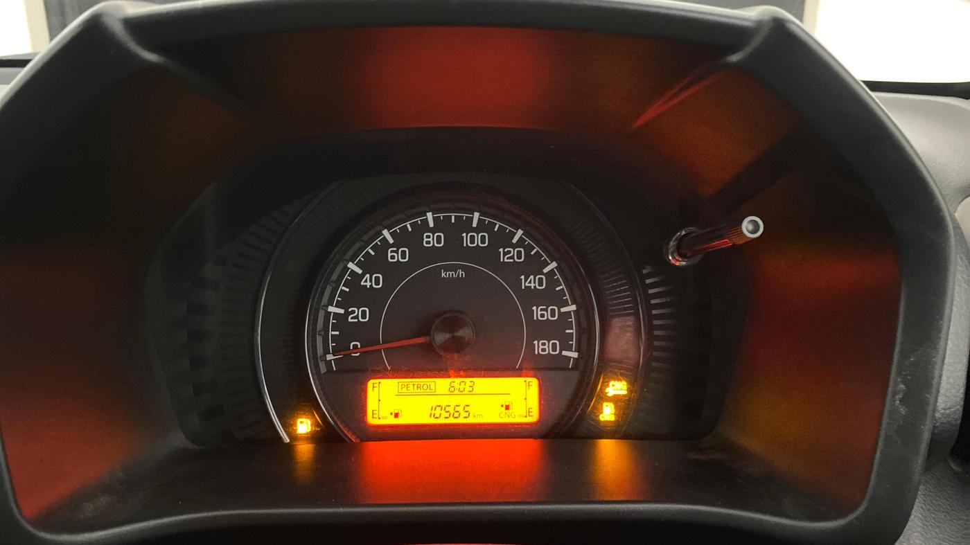2022 Maruti Celerio VXI CNG, CNG, Manual, 10,565 km, Odometer Image
