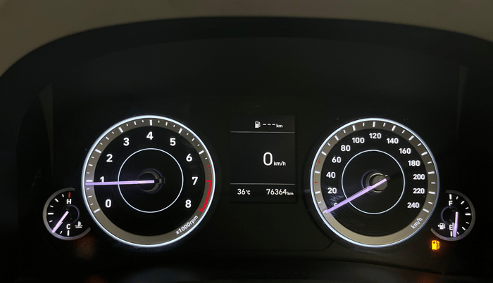 2021 Hyundai Creta SX EXECUTIVE 1.5 PETROL, Petrol, Manual, 76,311 km, Odometer Image
