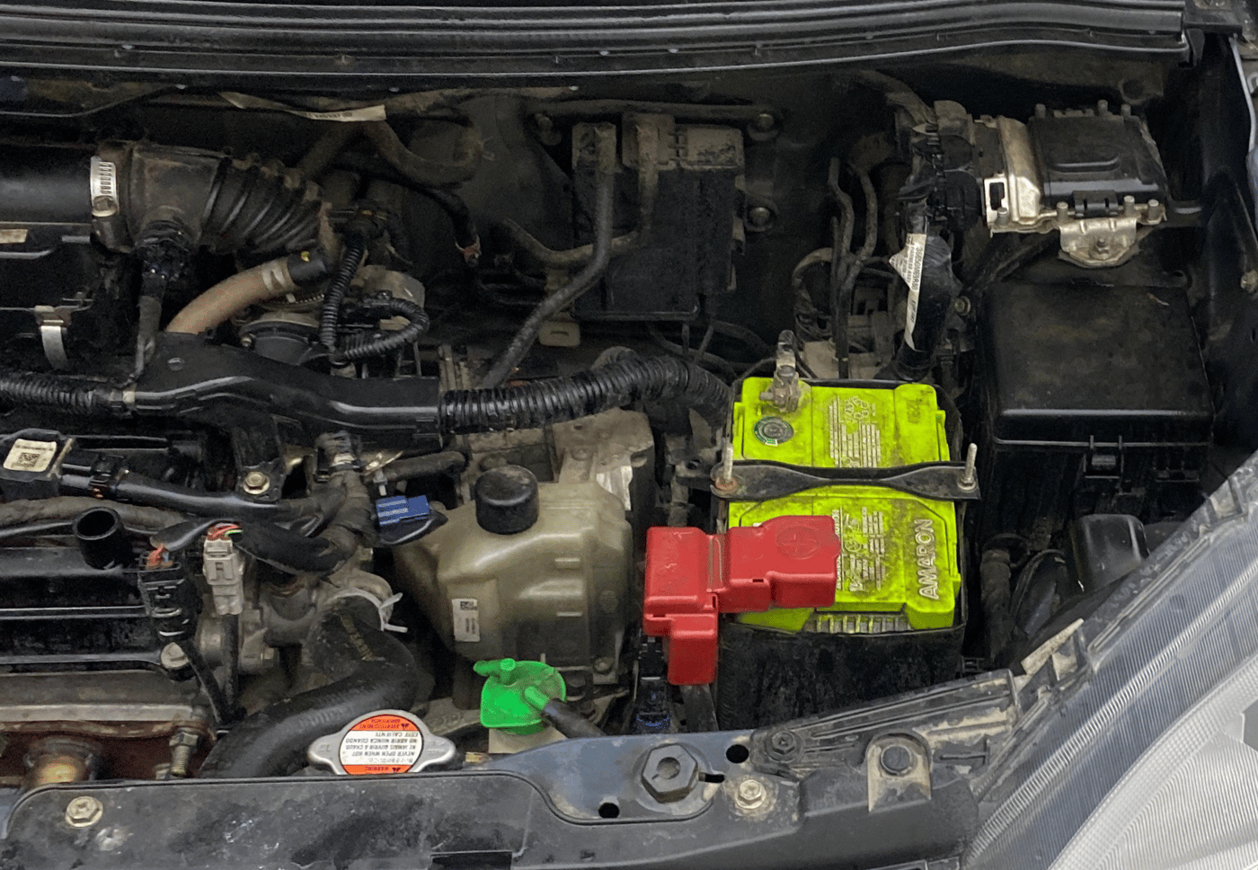 2020 Maruti New Wagon-R VXI 1.2 AMT, Petrol, Automatic, 80,117 km, Engine View - Left