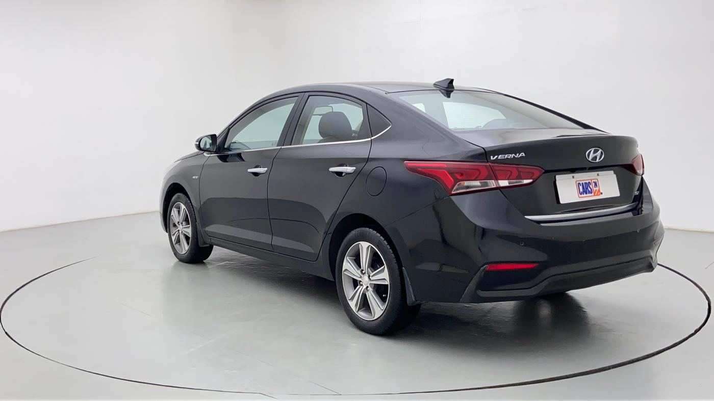 2018 Hyundai Verna 1.6 SX VTVT AT (O), Petrol, Automatic, 47,221 km, Left Back Diagonal