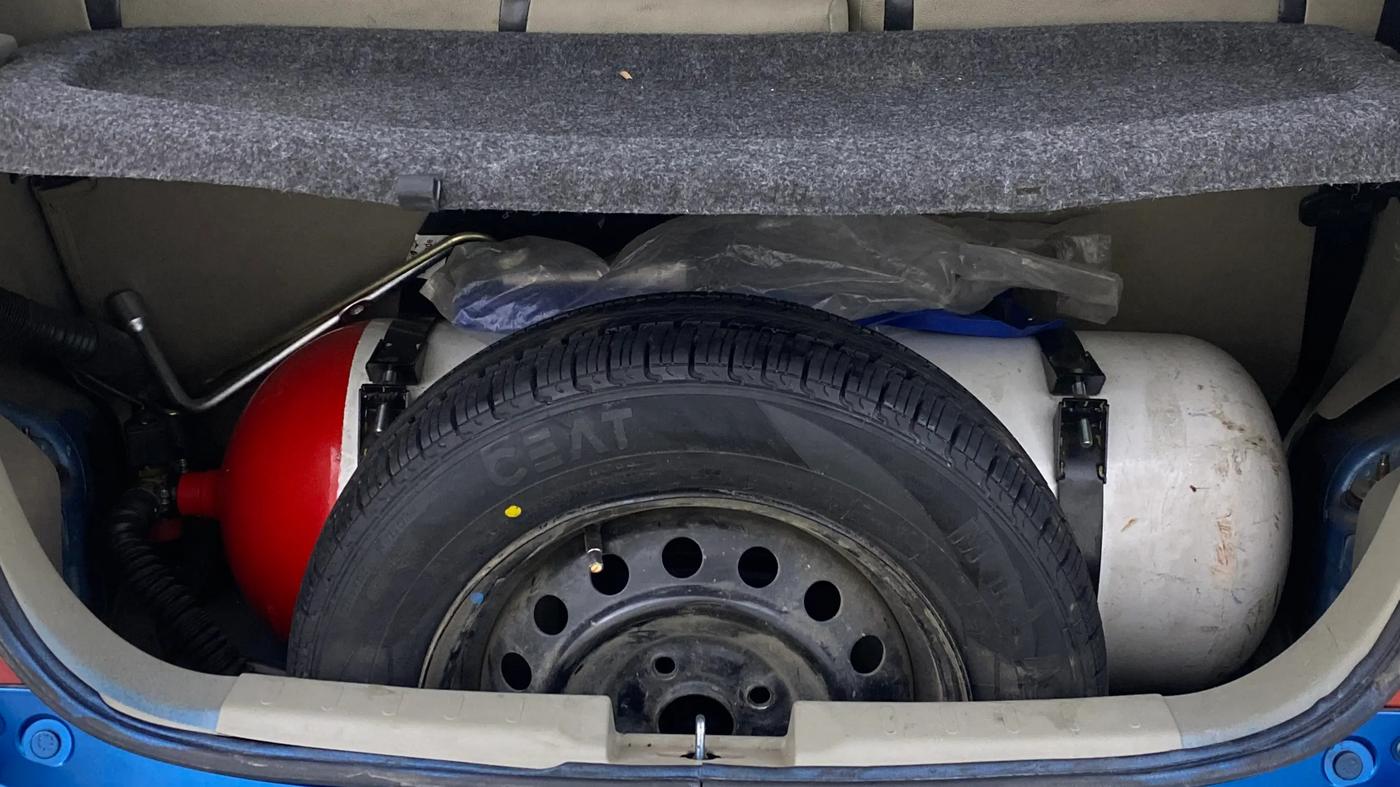 2016 Maruti Celerio VXI CNG, CNG, Manual, 78,594 km, Boot Inside