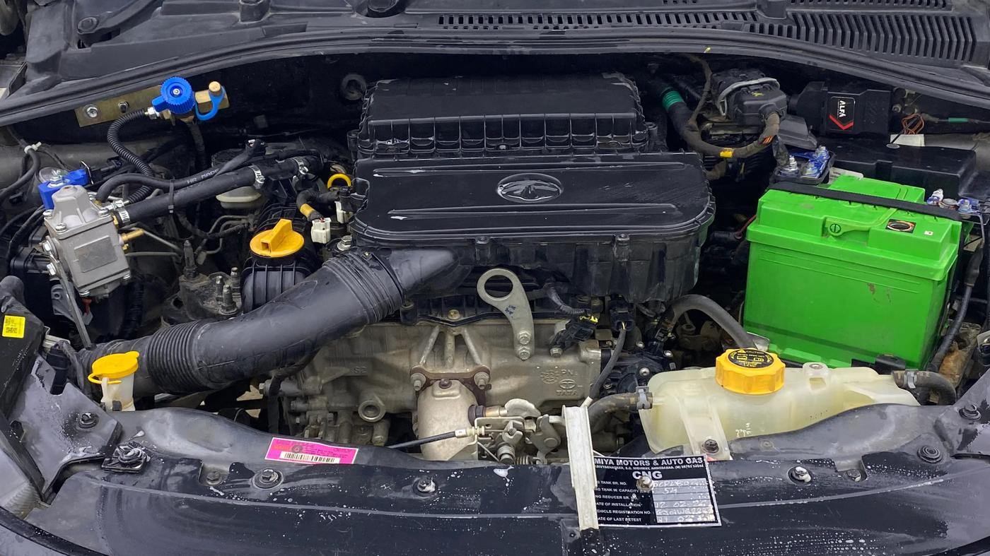 2022 Tata TIGOR XZ PLUS CNG, CNG, Manual, 56,201 km, Engine View