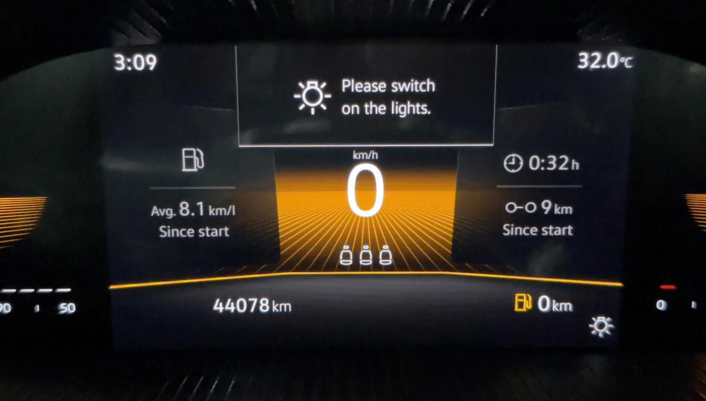 2023 Skoda SLAVIA STYLE 1.0L TSI MT, Petrol, Manual, 44,126 km, Odometer Image