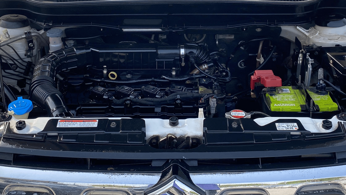 2021 Maruti Vitara Brezza VXI, Petrol, Manual, 46,000 km, Engine View