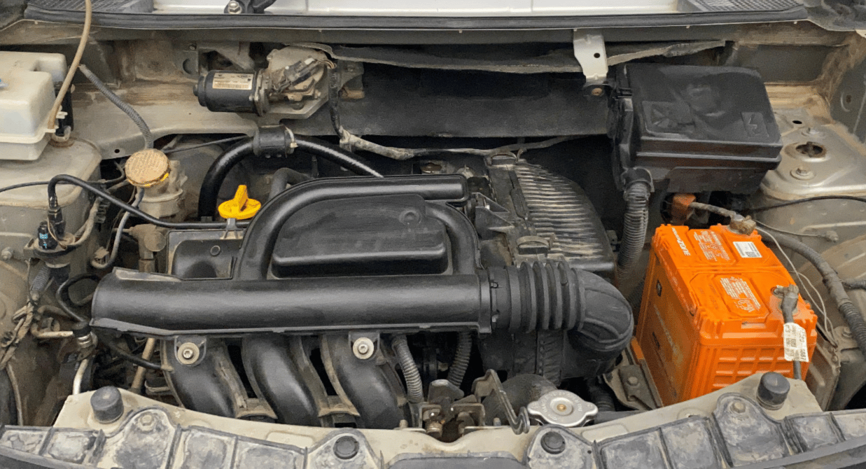 2016 Renault Kwid RXT 0.8, Petrol, Manual, 76,510 km, Engine View