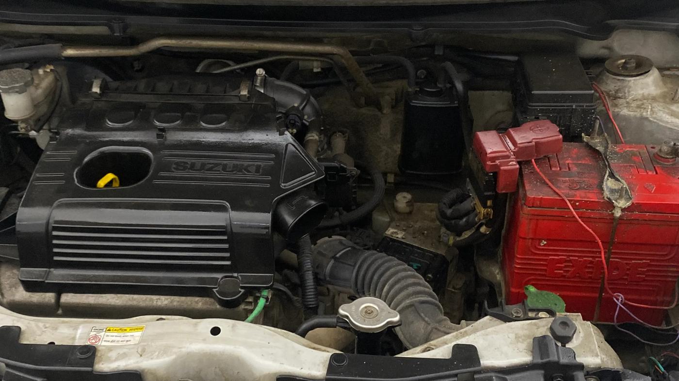 2015 Maruti Celerio VXI AMT, Petrol, Automatic, 1,43,078 km, Engine View - Left