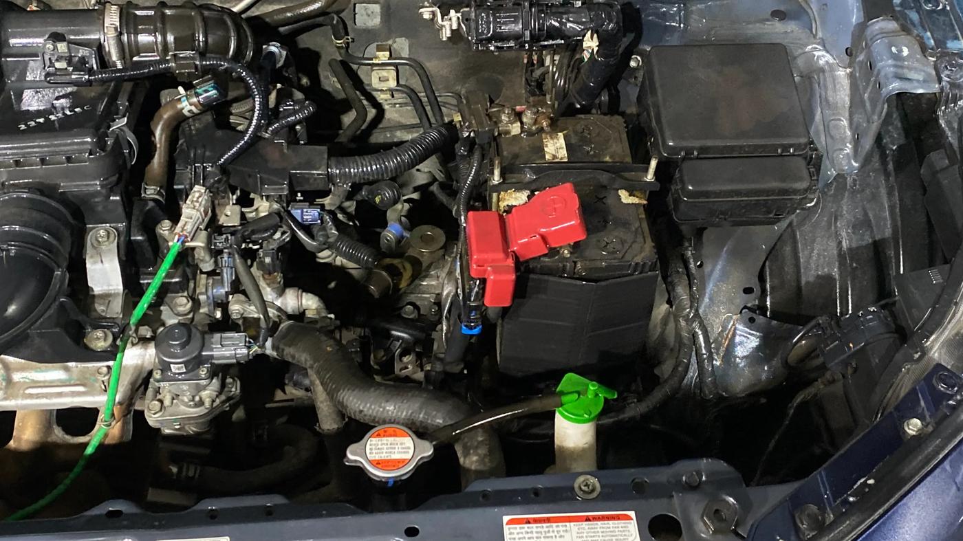 2022 Maruti Baleno DELTA PETROL 1.2, Petrol, Manual, 30,672 km, Engine View - Left