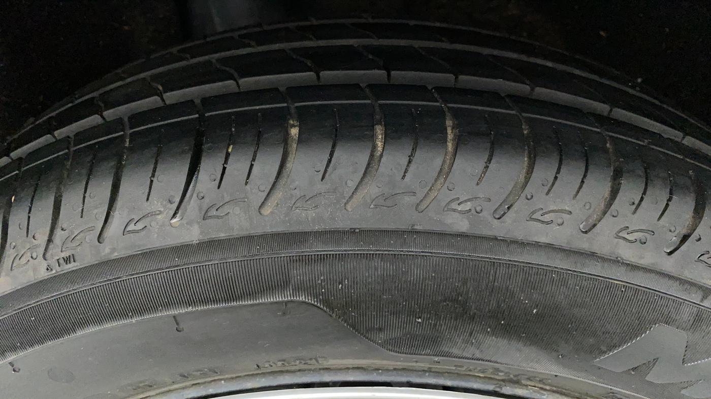 2021 Maruti Baleno DELTA 1.2 K12, Petrol, Manual, 12,156 km, Right Rear Tyre Tread