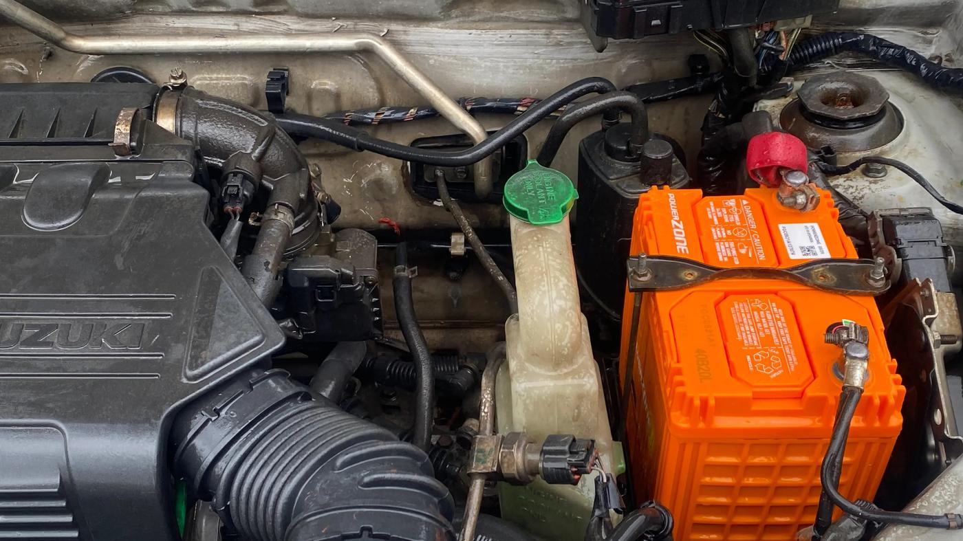 2015 Maruti Alto K10 VXI, Petrol, Manual, 91,272 km, Engine View - Left