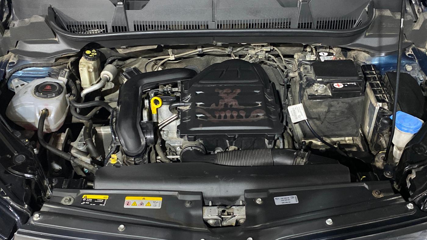 2023 Skoda KUSHAQ STYLE 1.0L TSI AT (6 AIRBAGS), Petrol, Automatic, 20,461 km, Engine View