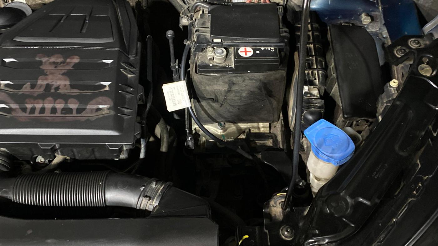 2023 Skoda KUSHAQ STYLE 1.0L TSI AT (6 AIRBAGS), Petrol, Automatic, 20,461 km, Engine View - Left