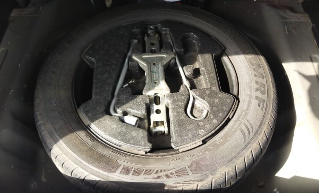 2019 Maruti Vitara Brezza ZDI, Diesel, Manual, 94,605 km, Spare Tyre
