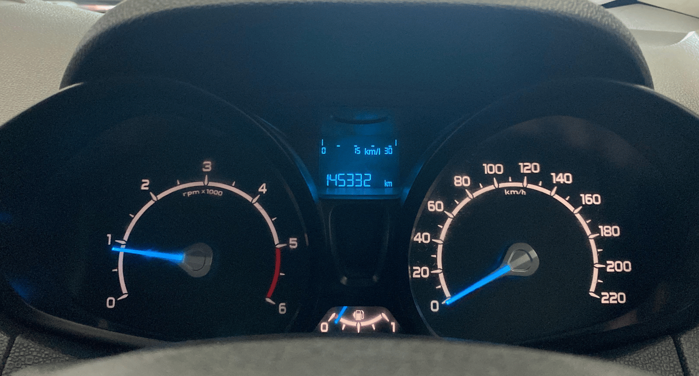 2013 Ford Ecosport TREND 1.5L DIESEL, Diesel, Manual, 1,45,331 km, Odometer Image