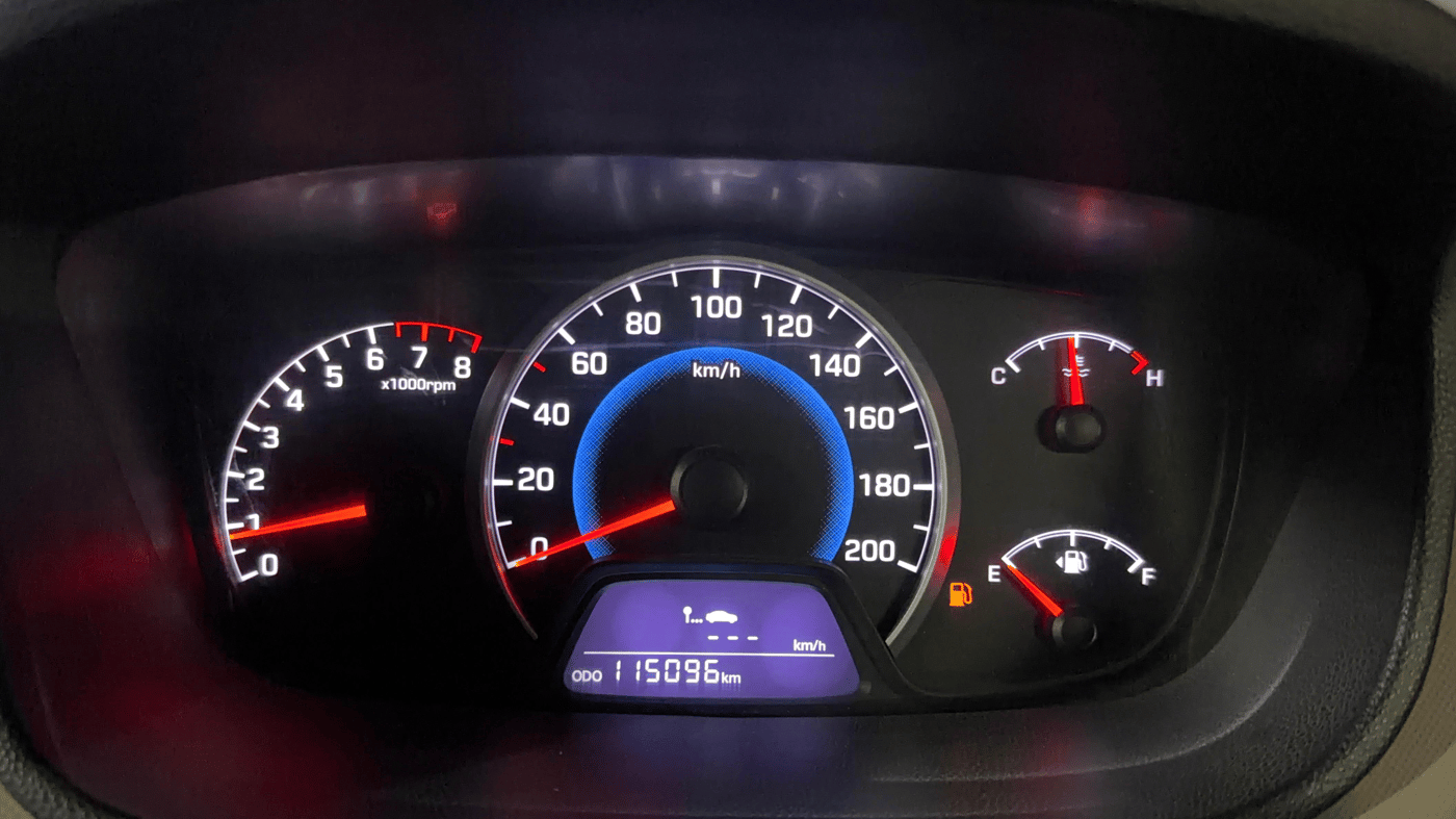 2016 Hyundai Grand i10 SPORTZ 1.2 KAPPA VTVT, Petrol, Manual, 1,15,087 km, Odometer Image