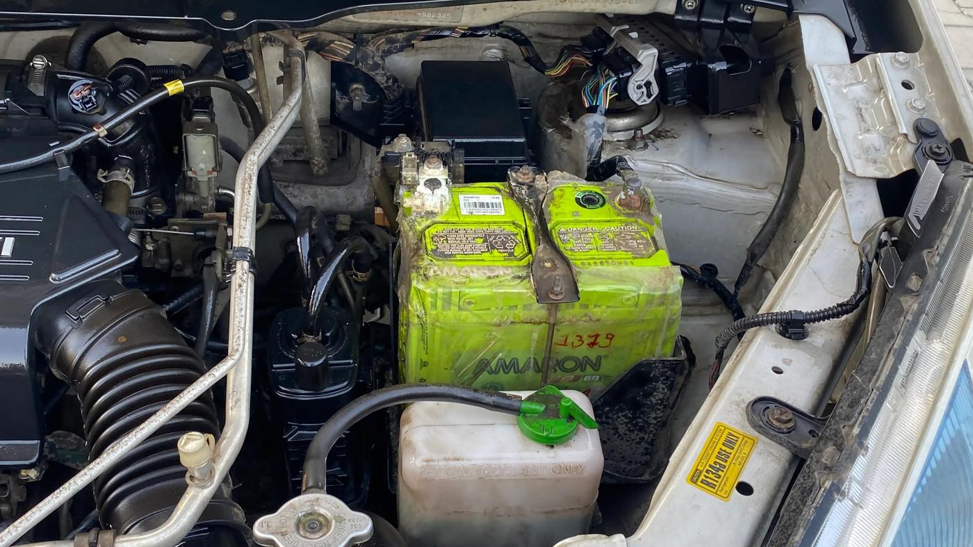 2013 Maruti Wagon R 1.0 VXI, Petrol, Manual, 54,551 km, Engine View - Left