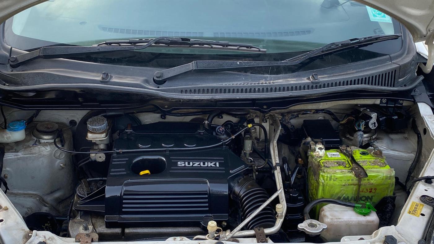 2013 Maruti Wagon R 1.0 VXI, Petrol, Manual, 54,551 km, Engine View