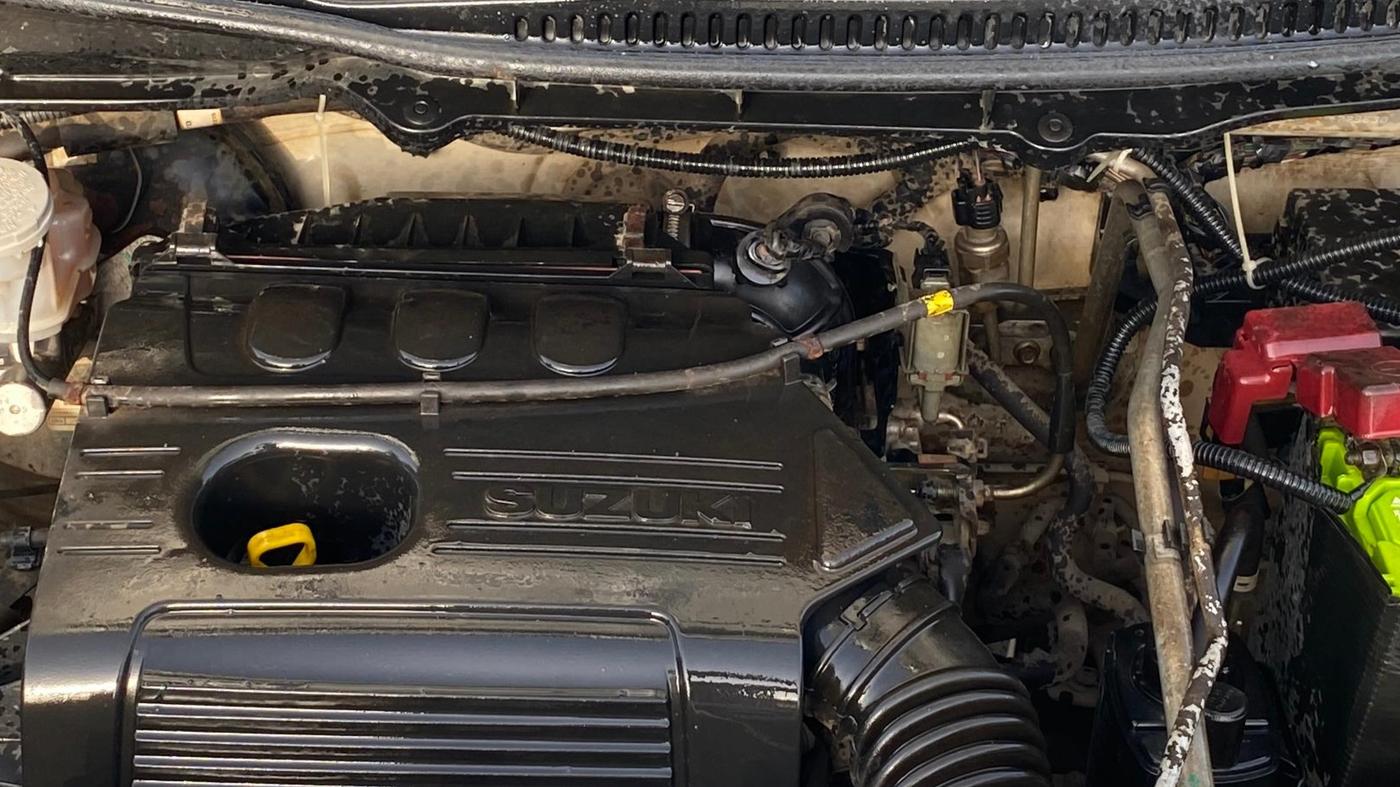 2015 Maruti Wagon R 1.0 VXI, Petrol, Manual, 99,601 km, Engine View