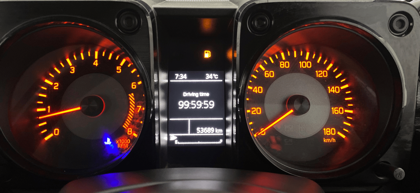 2023 Maruti JIMNY ZETA ALL GRIP PRO , Petrol, Manual, 53,688 km, Odometer Image
