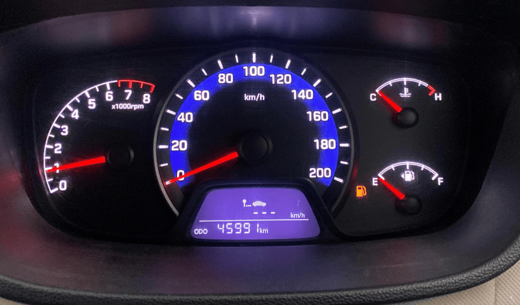 2015 Hyundai Xcent S 1.2, Petrol, Manual, 45,959 km, Odometer Image