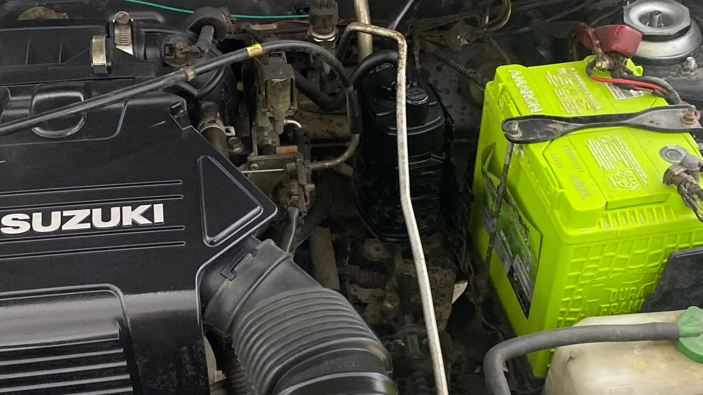 2013 Maruti Alto K10 LXI, Petrol, Manual, 78,414 km, Engine View - Left