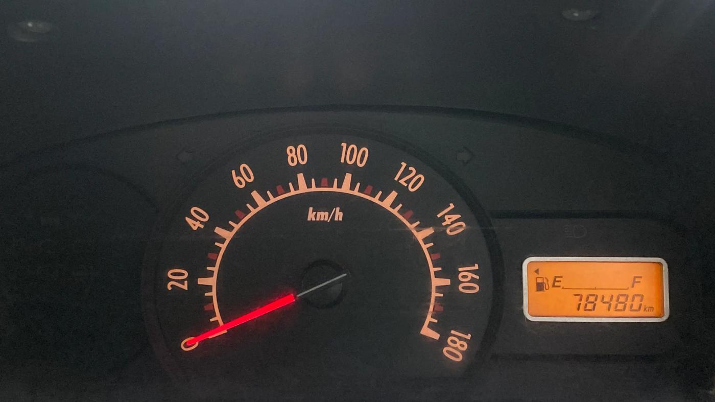 2013 Maruti Alto K10 LXI, Petrol, Manual, 78,414 km, Odometer Image
