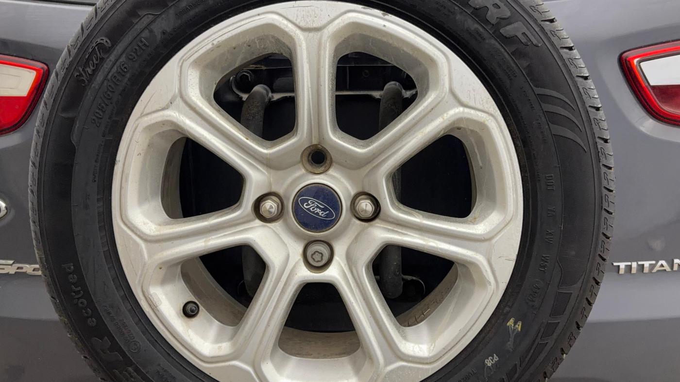 2020 Ford Ecosport TITANIUM + 1.5L PETROL AT, Petrol, Automatic, 60,543 km, Spare Tyre