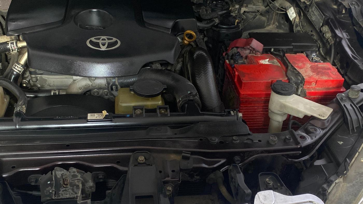 2018 Toyota Innova Crysta 2.8 ZX AT 7 STR, Diesel, Automatic, 1,07,889 km, Engine View - Left