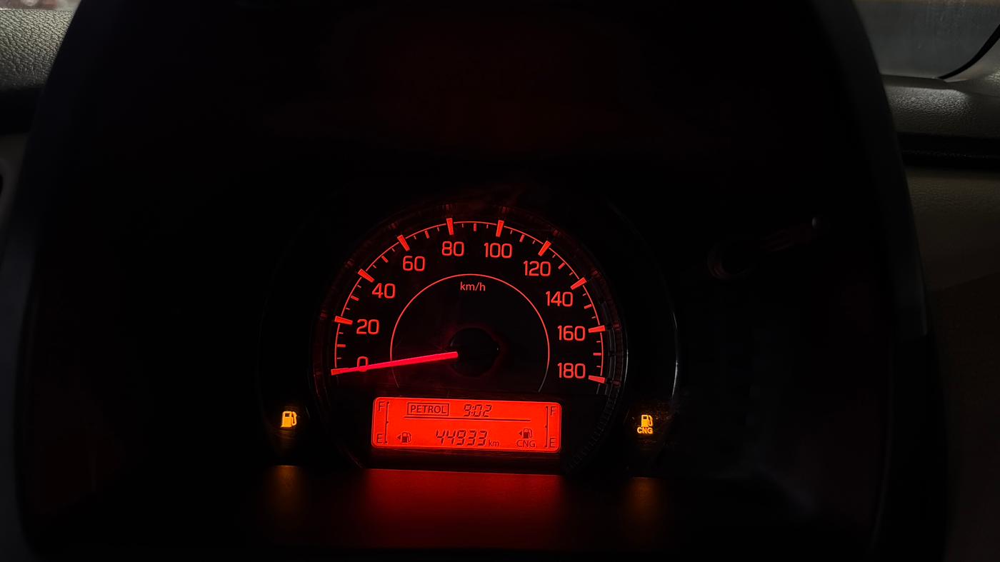 2023 Maruti New Wagon-R VXI CNG 1.0, CNG, Manual, 44,875 km, Odometer Image
