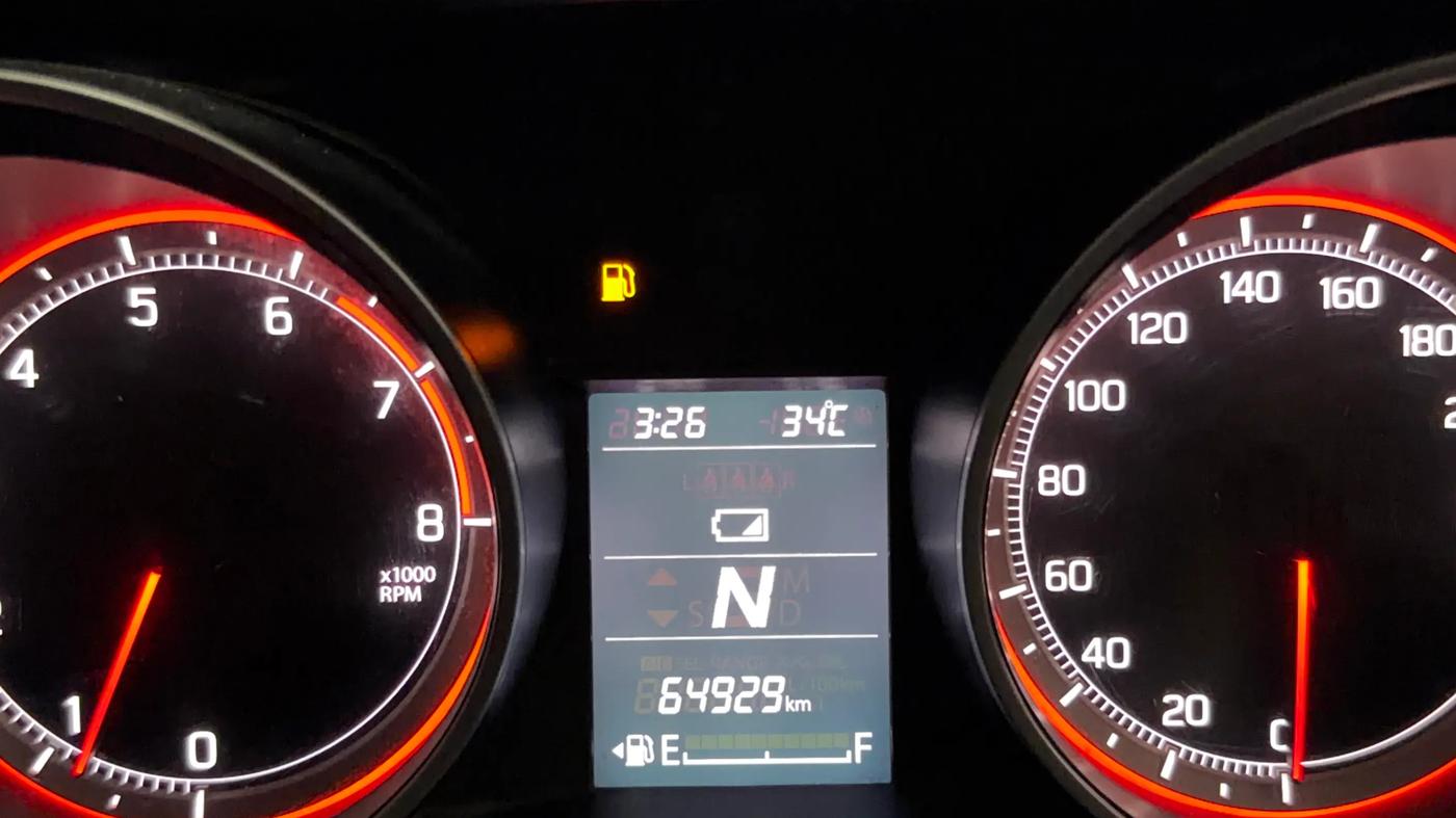 2022 Maruti Swift ZXI AMT, Petrol, Automatic, 64,921 km, Odometer Image