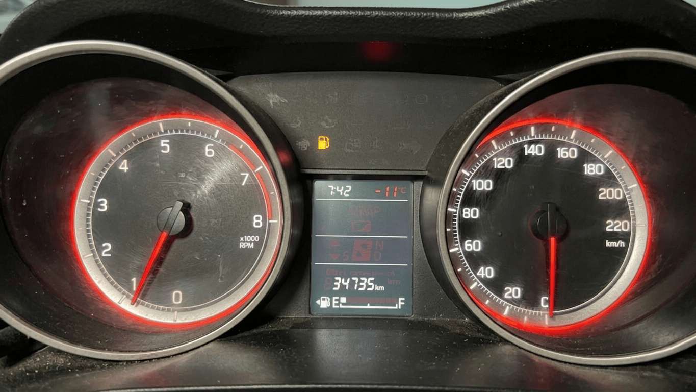 2023 Maruti Swift VXI, Petrol, Manual, 34,724 km, Odometer Image