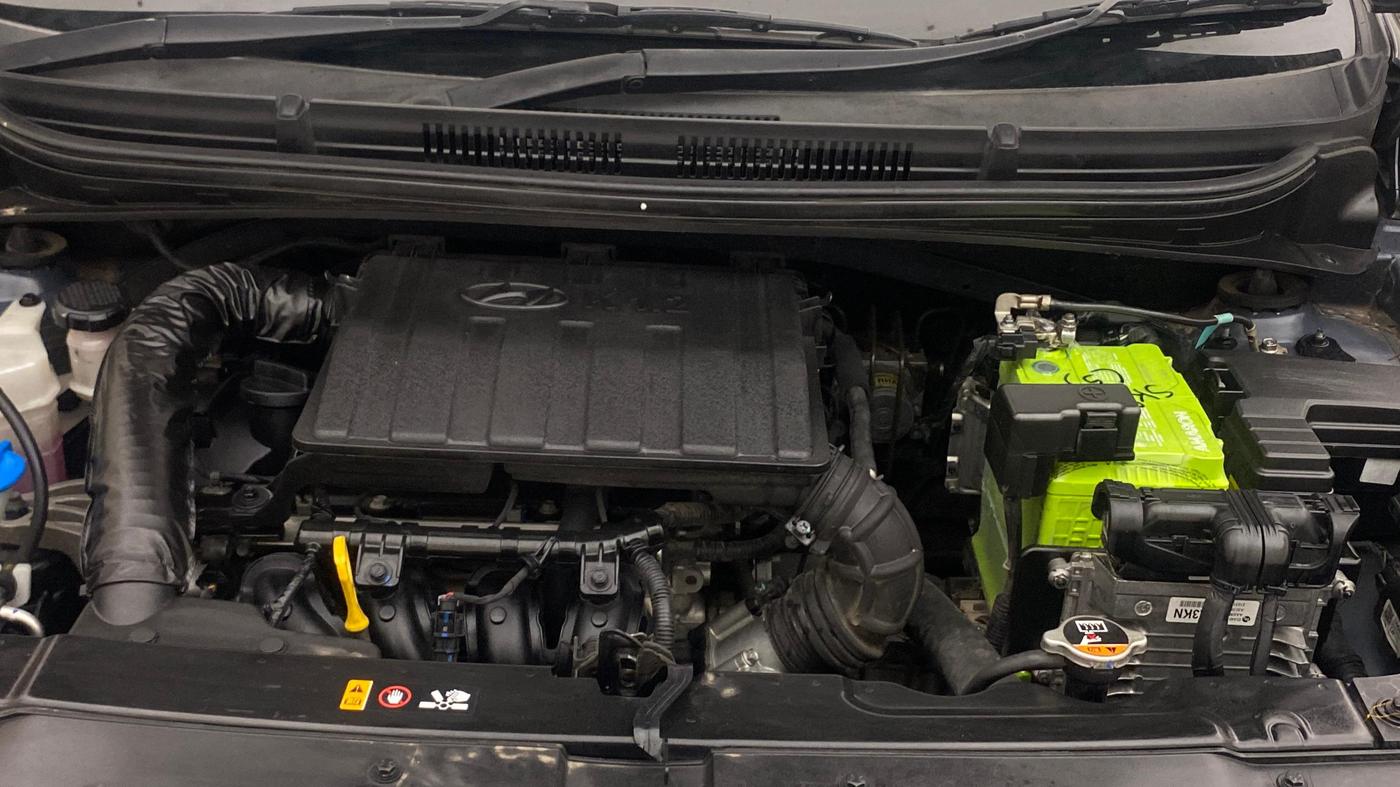 2021 Hyundai GRAND I10 NIOS ASTA AMT 1.2 KAPPA VTVT, Petrol, Automatic, 50,687 km, Engine View