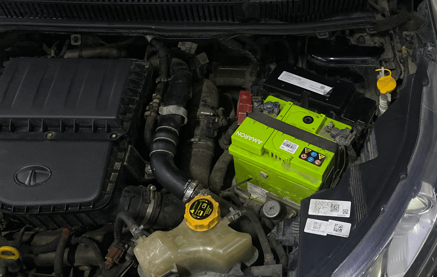 2021 Tata NEXON XZA PLUS DIESEL DARK EDITION, Diesel, Automatic, 84,068 km, Engine View - Left