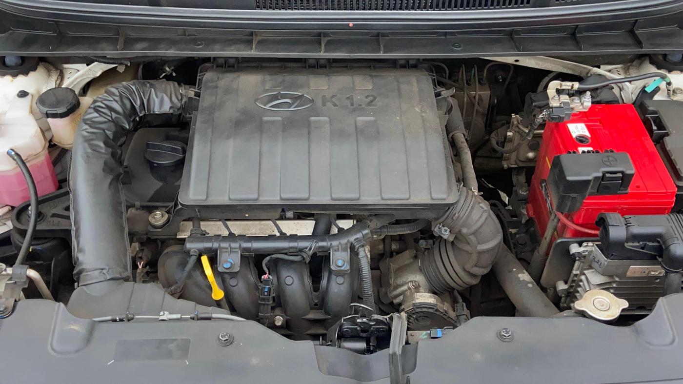 2024 Hyundai EXTER SX(O) CONNECT 1.2 AMT, Petrol, Automatic, 46,699 km, Engine View