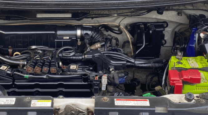 2021 Maruti New Wagon-R ZXI 1.2, CNG, Manual, 92,400 km, Engine View