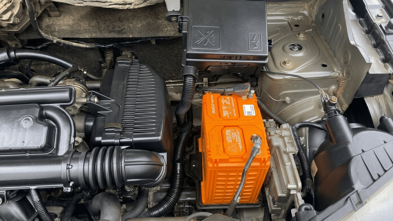 2018 Renault Kwid RXT 1.0 AMT, Petrol, Automatic, 28,955 km, Engine View - Left