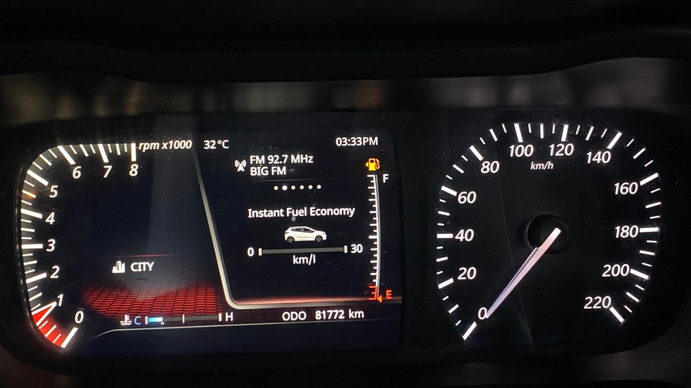 2020 Tata ALTROZ XZ PETROL, Petrol, Manual, 81,756 km, Odometer Image