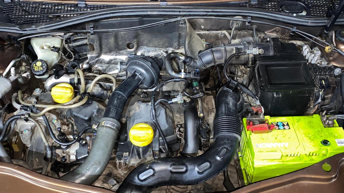 2018 Renault Duster 85 PS RXS MT DIESEL, Diesel, Manual, 89,749 km, Engine View